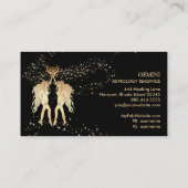 *~* GEMINI : Zodiabetische astrologie Twindenergi Visitekaartje (Achterkant)