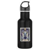 Gemini Zodiac Artisan Water Bottle Waterfles (Voorkant)