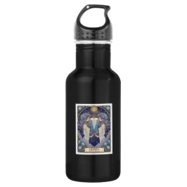 Gemini Zodiac Artisan Water Bottle Waterfles