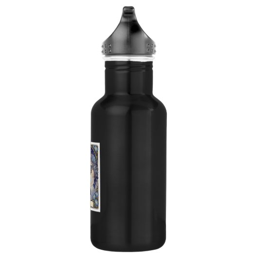 Gemini Zodiac Artisan Water Bottle Waterfles (Rechts)