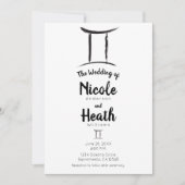 GEMINI Zodiac Astrology May June Summer Wedding Kaart (Voorkant)