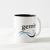 Gemini Zodiac Astrology Mok (Voorkant rechts)