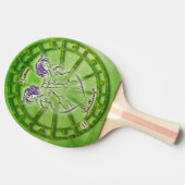 Gemini Zodiac Astrology-ontwerp Tafeltennisbatje (Zijkant)