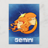 Gemini Zodiac Astrology Symbol Briefkaart (Voorkant)