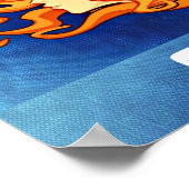 Gemini Zodiac Astrology Symbol Poster (Hoek)