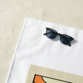 Gemini Zodiac Beach Towel Strandlaken (In situ)