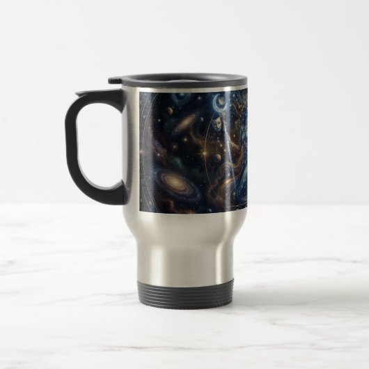 Gemini Zodiac Bekerkop Reisbeker (Links)
