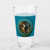 Gemini Zodiac Bier Glas (Voorkant)