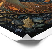 Gemini Zodiac Birth Sign Astrology Celestial Poster (Hoek)