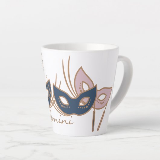 Gemini Zodiac Boho Coffee Mok (Rechterhoek)