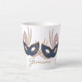 Gemini Zodiac Boho Coffee Mok (Voorkant)
