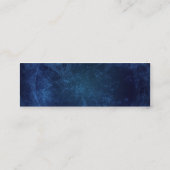 Gemini Zodiac Business Card Template Mini Visitekaartje (Achterkant)