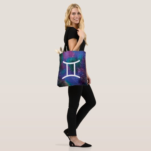 Gemini Zodiac Canvas tas (Op model)