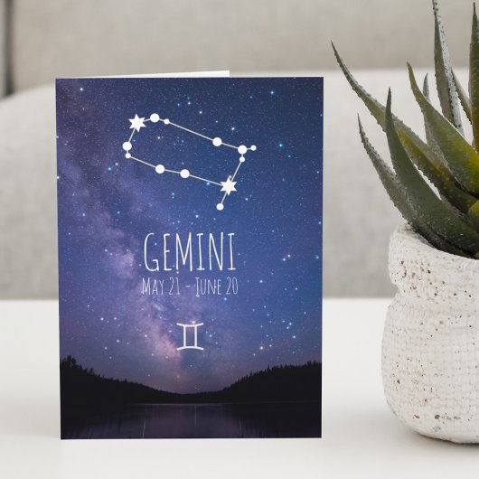 Gemini Zodiac Constellation | Astrologische kaart