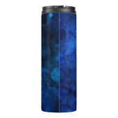 Gemini Zodiac Constellation Blue Galaxy Monogram Thermosbeker (Achterkant)