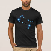 Gemini Zodiac Constellation Stars T-shirt (Voorkant)