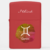 Gemini Zodiac, denk ik
