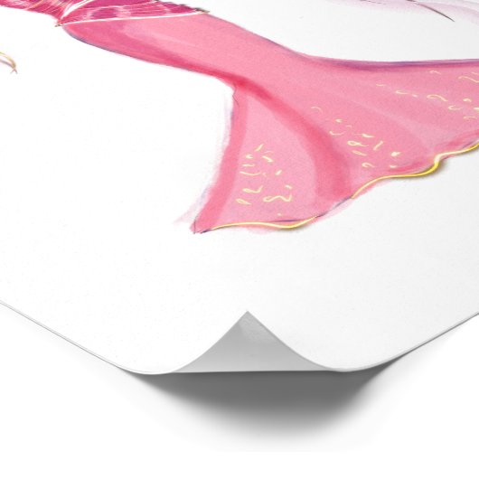 Gemini Zodiac Illustration – Hand Drawn Poster (Hoek)