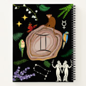 Gemini Zodiac Journal Notitieboek (Achterkant)