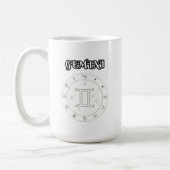 gemini zodiac koffiemok (Links)