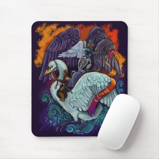 Gemini Zodiac mousepad Muismat (Met muis)