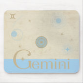 Gemini Zodiac Mousepad Muismat (Voorkant)