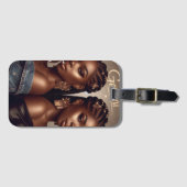 Gemini Zodiac Musician Trompet Bagagelabel (Voorkant (horizontaal))