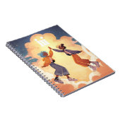 Gemini Zodiac Notitieboek – Speelse Tweeling Energ (Rechterzijde)