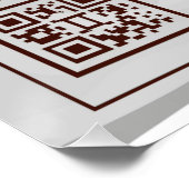 Gemini Zodiac Nutrition Facts Poster - Off White (Hoek)