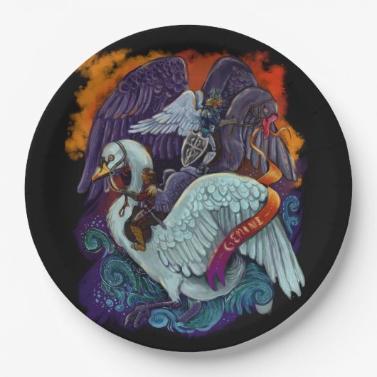 Gemini~zodiac Papieren Bordje (Voorkant)