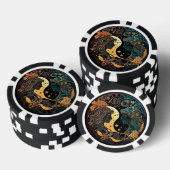 Gemini Zodiac Poker Chips – Astrologie Casino Chip (Opstapeling)