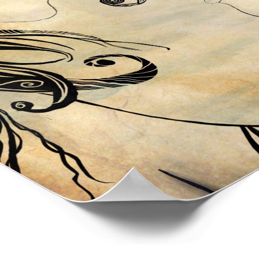 Gemini Zodiac Poster (Hoek)