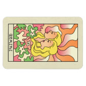Gemini Zodiac Sign Abstract Art  Magneet (Horizontaal)