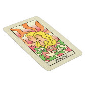 Gemini Zodiac Sign Abstract Art  Magneet (Rechterzijde)