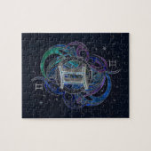 Gemini Zodiac Sign Air Element Legpuzzel (Horizontaal)
