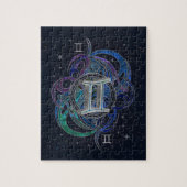 Gemini Zodiac Sign Air Element Legpuzzel (Verticaal)