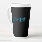 GEMINI ZODIAC SIGN COFFEE Latte Mug Mok (Linkerhoek)
