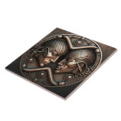 Gemini Zodiac Sign Gemini Horoscope Ceramic Tile Tegeltje (Zijkant)