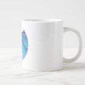 Gemini Zodiac Sign Grote Koffiekop (Rechts)