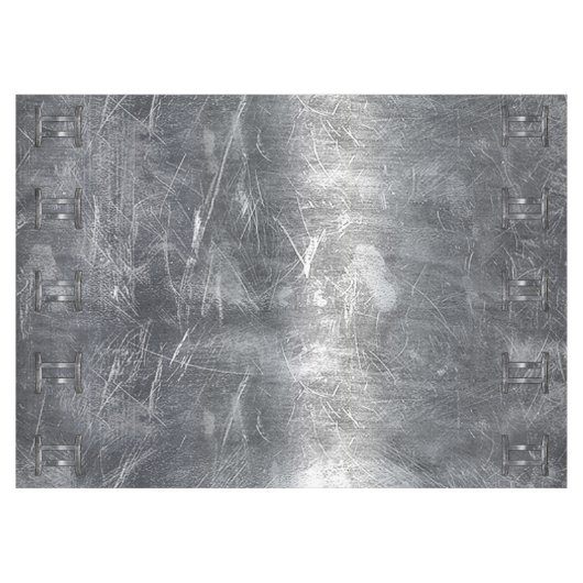 Gemini Zodiac Sign Grunge Distress Silver Tafelkleed (Voorkant (Horizontaal))