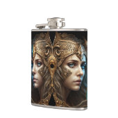 Gemini Zodiac Sign Heupfles (Links)