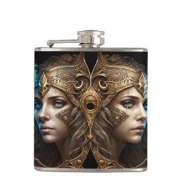 Gemini Zodiac Sign Heupfles