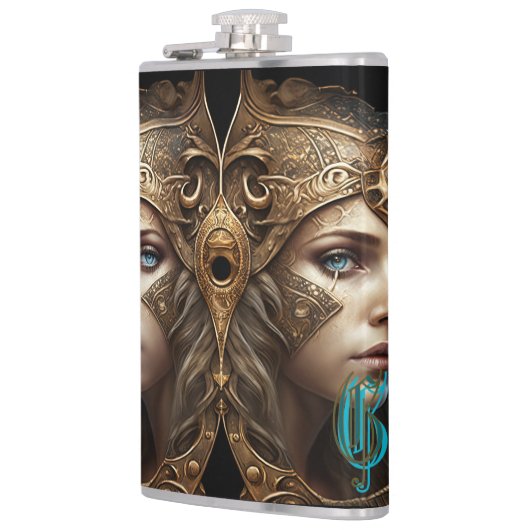 Gemini Zodiac Sign Heupfles (Links)