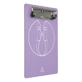 Gemini Zodiac Sign - Mini Klembord (Schuin)
