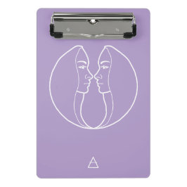 Gemini Zodiac Sign - Mini Klembord