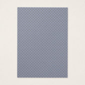 Gemini Zodiac Sign on Blue Carbon Fiber Style Visitekaartje (Achterkant)