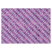 Gemini Zodiac Sign on Pink Digital Camo Tafelkleed (Voorkant (Horizontaal))