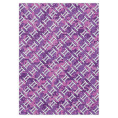 Gemini Zodiac Sign on Pink Digital Camo Tafelkleed (Voorkant)