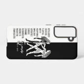 Gemini Zodiac Sign Samsung Galaxy Hoesje (Achterkant horizontaal)