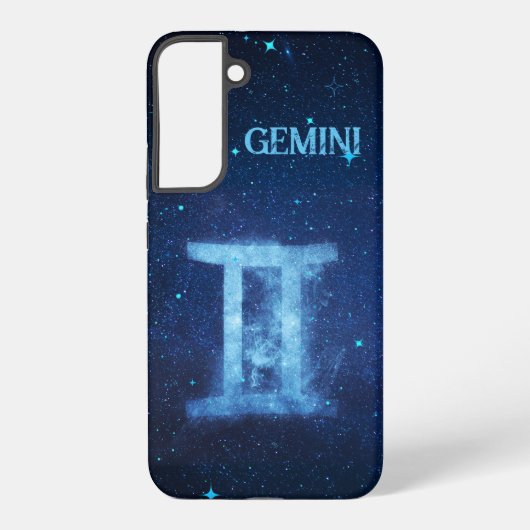 Gemini Zodiac Sign Samsung Galaxy Hoesje (Achterkant)